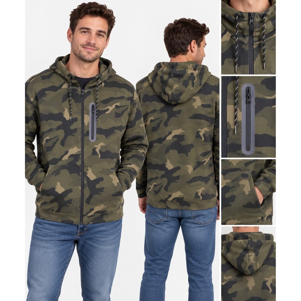 Old Navy Active XL Zip Up Hooded Jacket With Pockets